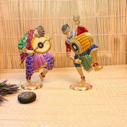 Colourful Dancing Men Set of 2