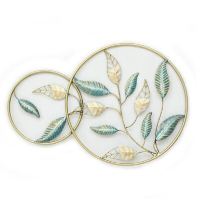 Dual Metal Layla Leaf Wall decor - Image 2