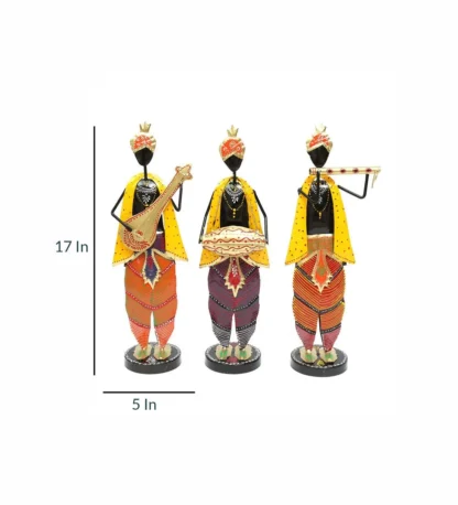 Disciples of Krishna Figurines Set of 3 - Image 4