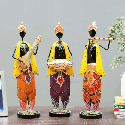 Disciples of Krishna Figurines Set of 3