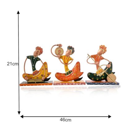 Nagpuri Musician Decorative Showpiece - Image 3