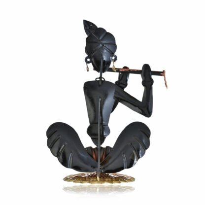 Metal Krishna Tea Light Showpiece - Image 5