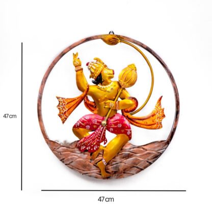 Hanuman Ji Round Frame - Image 5