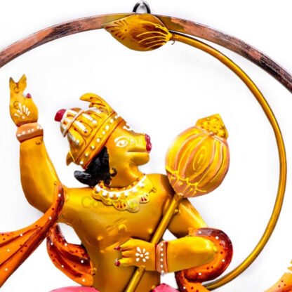Hanuman Ji Round Frame - Image 4