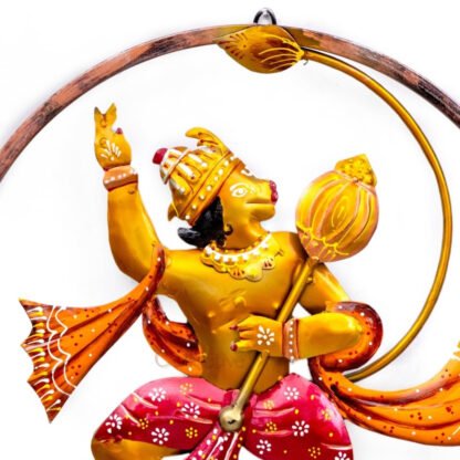 Hanuman Ji Round Frame - Image 3