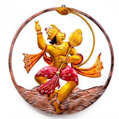 Hanuman Ji Round Frame