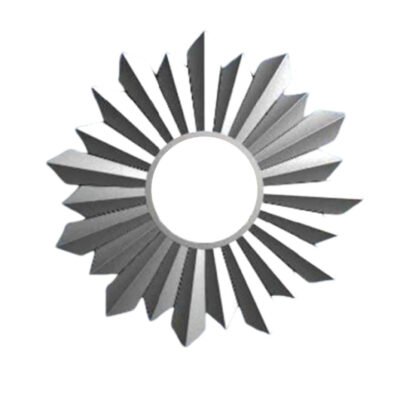 Silver Colour Round Wall Mirror - Image 2
