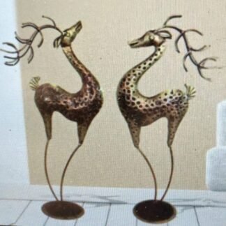 IRON PAINTED LONG DEER
